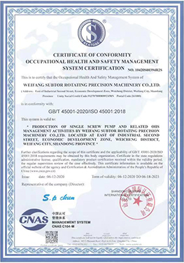 Certificado ISO 45001